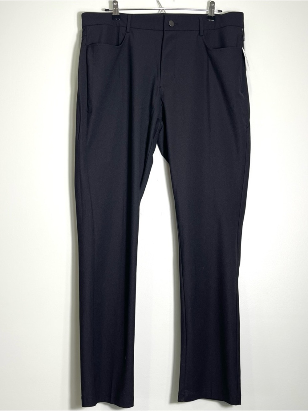 NWT OLD NAVY Hybrid Men's 4-Way Stretch Black Pants Slim Golf Work Size36x32